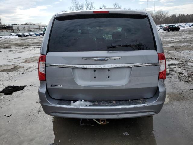 2C4RC1CG4ER229291 - 2014 CHRYSLER TOWN & COU TOURING L SILVER photo 6