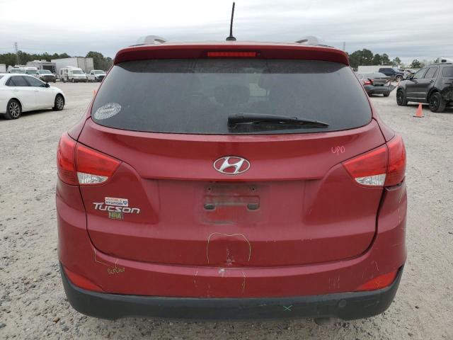 KM8JU3AG7EU839046 - 2014 HYUNDAI TUCSON GLS RED photo 6