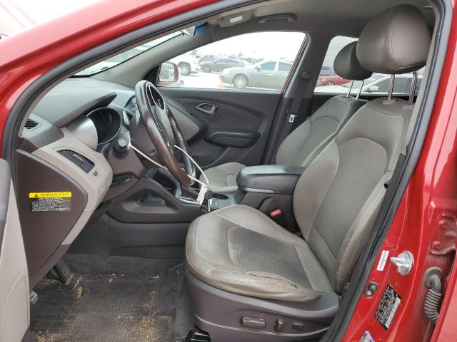 KM8JU3AG7EU839046 - 2014 HYUNDAI TUCSON GLS RED photo 7