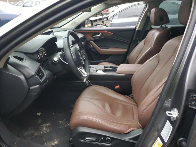 19UUB5F40MA005204 - 2021 ACURA TLX TECHNOLOGY ნაცრისფერი ფოტო 7