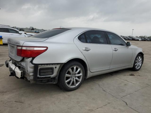 JTHGL46F785032451 - 2008 LEXUS LS 460L SILVER photo 3