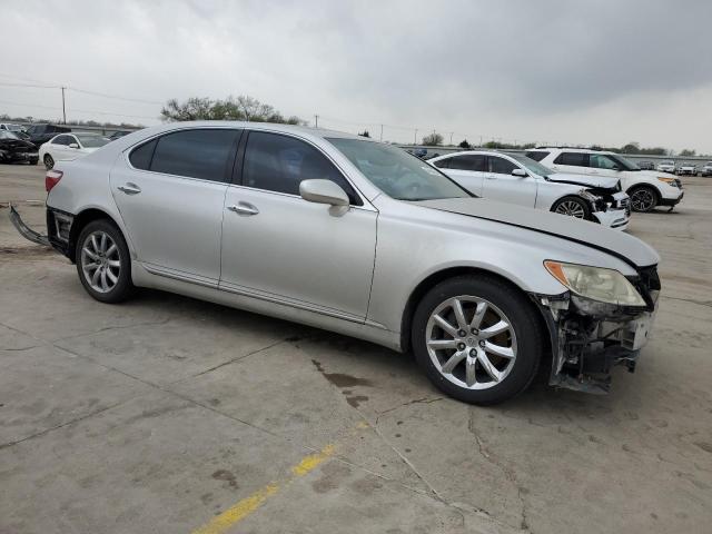 JTHGL46F785032451 - 2008 LEXUS LS 460L SILVER photo 4