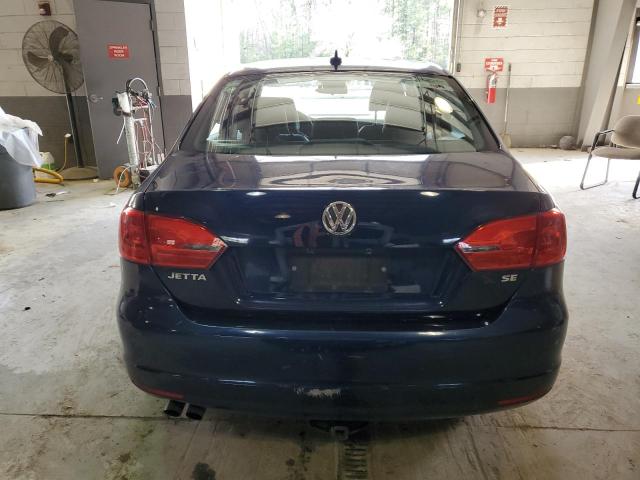 3VWD17AJ4EM390374 - 2014 VOLKSWAGEN JETTA SE BLUE photo 6