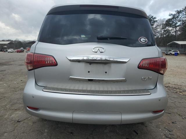 JN8AZ2NF1C9519047 - 2012 INFINITI QX56 SILVER photo 6