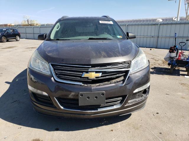 1GNKRFED2EJ267307 - 2014 CHEVROLET TRAVERSE LS BROWN photo 5