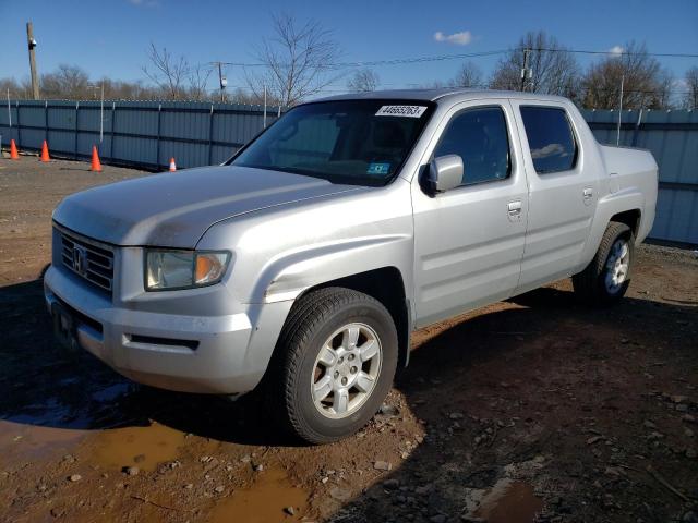 2HJYK16506H569470 - 2006 HONDA RIDGELINE RTL SILVER photo 1