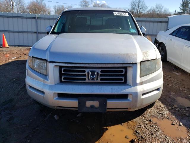 2HJYK16506H569470 - 2006 HONDA RIDGELINE RTL SILVER photo 5