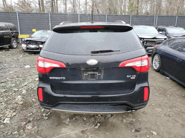 5XYKWDA72EG433220 - 2014 KIA SORENTO SX BLACK photo 6