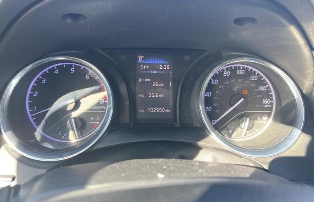 4T1B11HK7KU181249 - 2019 TOYOTA CAMRY L BLACK photo 8