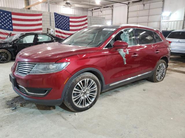 2LMPJ6LR9HBL46048 - 2017 LINCOLN MKX RESERVE برغندي صورة 1