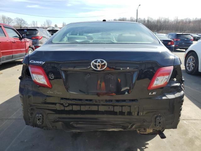 4T4BF3EK5BR129223 - 2011 TOYOTA CAMRY BASE BLACK photo 6