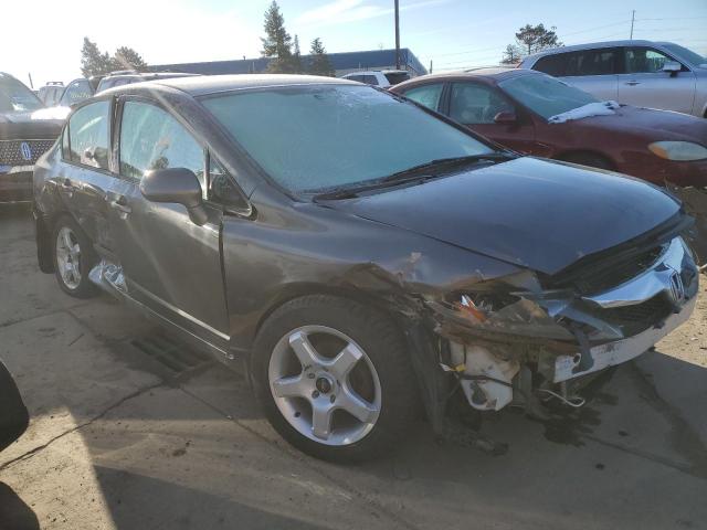 19XFA16679E016564 - 2009 HONDA CIVIC LX-S Մոխրագույն լուսանկար 4