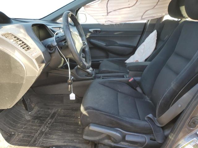 19XFA16679E016564 - 2009 HONDA CIVIC LX-S Մոխրագույն լուսանկար 7