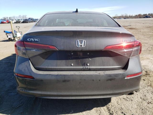 2HGFE2F58NH549945 - 2022 HONDA CIVIC SPORT 灰色 照片 6