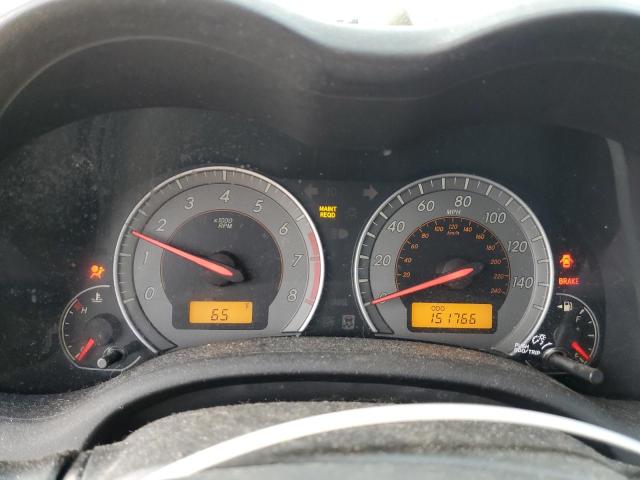 2T1BU4EE9AC500240 - 2010 TOYOTA COROLLA LE BASE RED photo 9