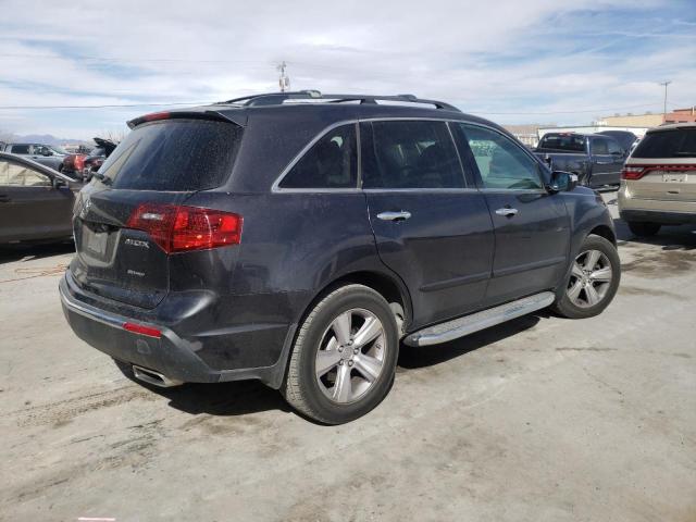 2HNYD2H48DH524681 - 2013 ACURA MDX TECHNOLOGY GRAY photo 3
