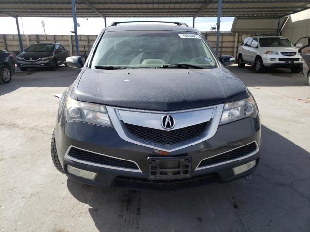 2HNYD2H48DH524681 - 2013 ACURA MDX TECHNOLOGY GRAY photo 5