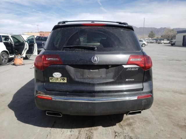 2HNYD2H48DH524681 - 2013 ACURA MDX TECHNOLOGY GRAY photo 6