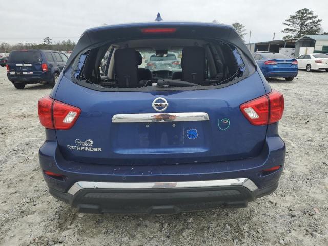 5N1DR2MN0KC608574 - 2019 NISSAN PATHFINDER S BLUE photo 6