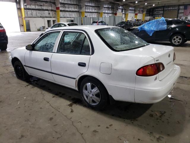 1NXBR12E42Z582639 - 2002 TOYOTA COROLLA CE WHITE photo 2