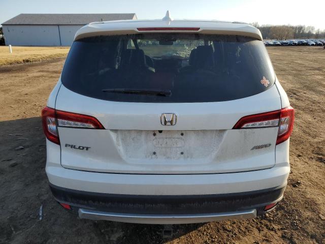 5FNYF6H56NB033565 - 2022 HONDA PILOT EXL WHITE photo 6