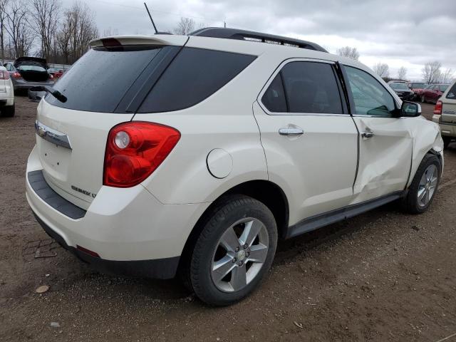 1GNALBEK9FZ109098 - 2015 CHEVROLET EQUINOX LT WHITE photo 3