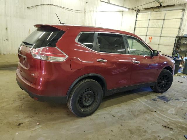 KNMAT2MV1FP553205 - 2015 NISSAN ROGUE S RED photo 3
