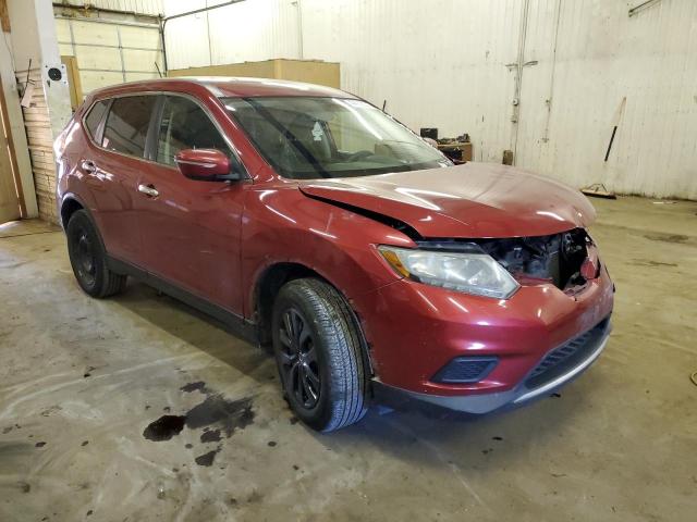 KNMAT2MV1FP553205 - 2015 NISSAN ROGUE S RED photo 4