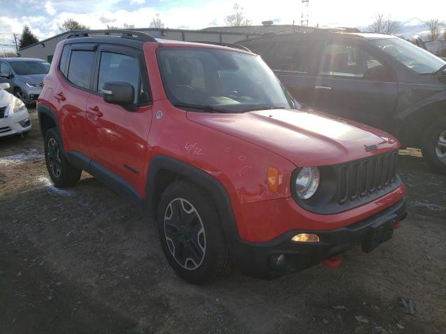 ZACCJBCTXGPE30411 - 2016 JEEP RENEGADE TRAILHAWK RED photo 4