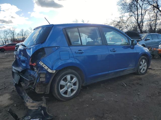 3N1BC13E57L453513 - 2007 NISSAN VERSA S BLUE photo 3