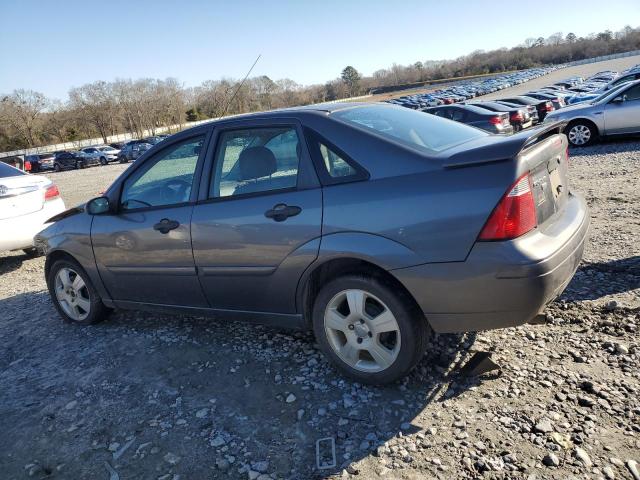 1FAHP34N77W313355 - 2007 FORD FOCUS ZX4 GRAY photo 2