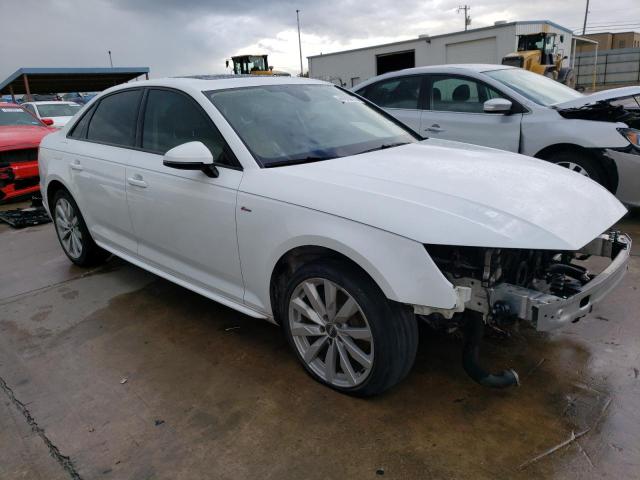 WAUKMAF42JA144588 - 2018 AUDI A4 PREMIUM WHITE photo 4