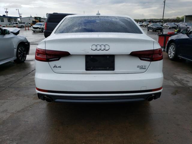 WAUKMAF42JA144588 - 2018 AUDI A4 PREMIUM WHITE photo 6