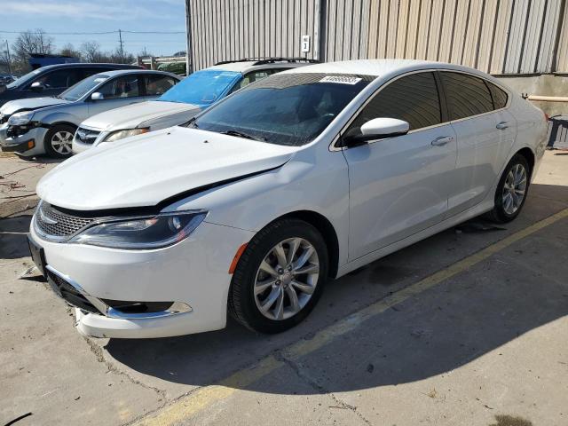 1C3CCCCB2FN577664 - 2015 CHRYSLER 200 C WHITE photo 1