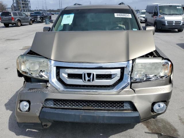 5FNYF3H52BB043424 - 2011 HONDA PILOT EXL BROWN photo 12