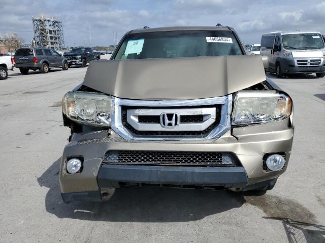 5FNYF3H52BB043424 - 2011 HONDA PILOT EXL BROWN photo 5