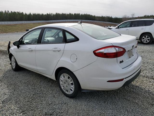 3FADP4AJ7KM120525 - 2019 FORD FIESTA S WHITE photo 2