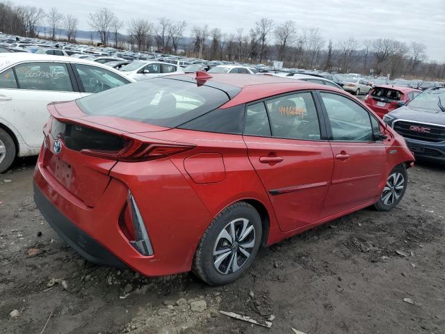 JTDKARFP5H3067637 - 2017 TOYOTA PRIUS PRIM RED photo 3