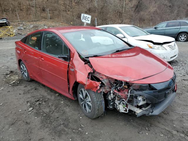 JTDKARFP5H3067637 - 2017 TOYOTA PRIUS PRIM წითელი ფოტო 4