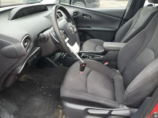 JTDKARFP5H3067637 - 2017 TOYOTA PRIUS PRIM წითელი ფოტო 7