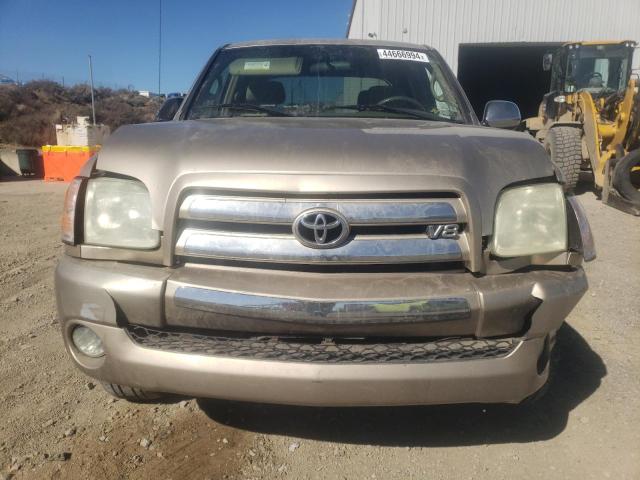 5TBET34124S446504 - 2004 TOYOTA TUNDRA DOUBLE CAB SR5 GOLD photo 5