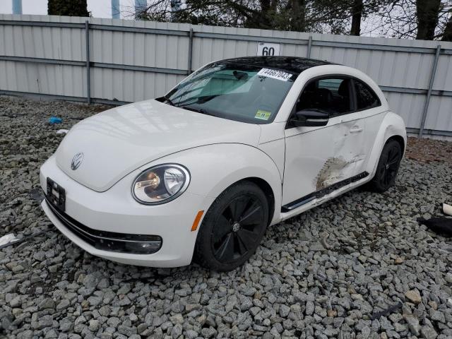 3VWVA7AT4CM642336 - 2012 VOLKSWAGEN BEETLE TURBO WHITE photo 1