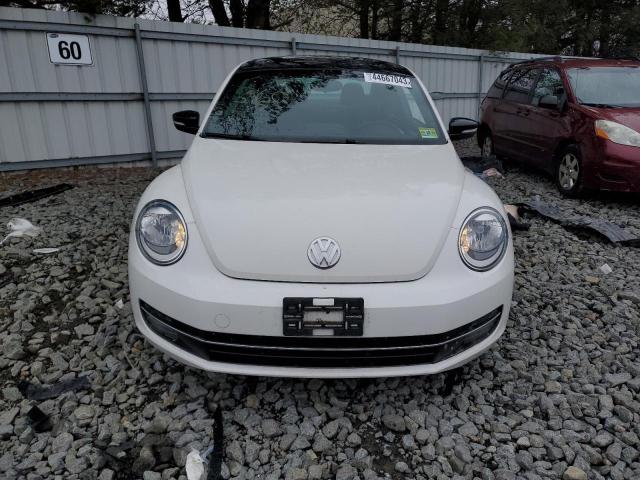 3VWVA7AT4CM642336 - 2012 VOLKSWAGEN BEETLE TURBO WHITE photo 5