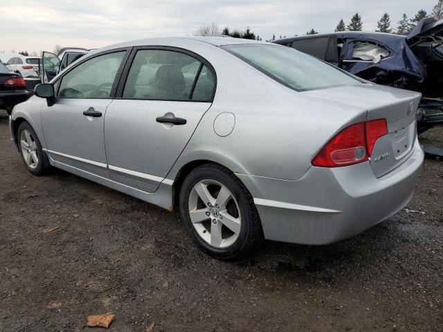 2HGFA15377H009088 - 2007 HONDA CIVIC DX SILVER photo 2