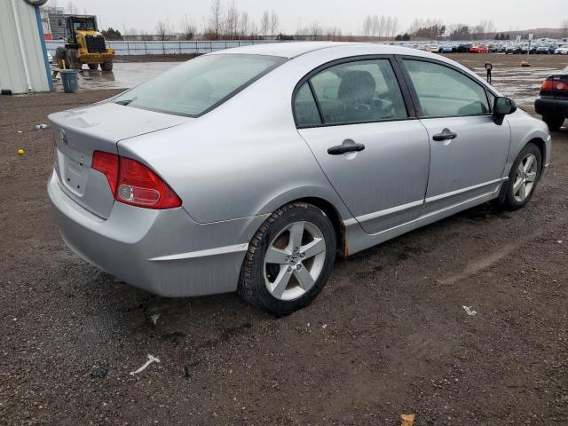 2HGFA15377H009088 - 2007 HONDA CIVIC DX SILVER photo 3