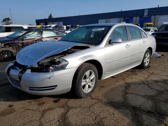 2G1WF5E35C1324779 - 2012 CHEVROLET IMPALA LS SILVER photo 1