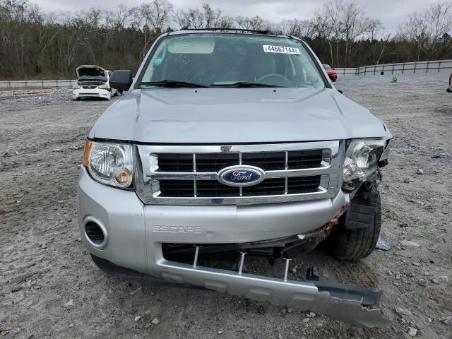 1FMCU0C73CKA03344 - 2012 FORD ESCAPE XLS SILVER photo 5