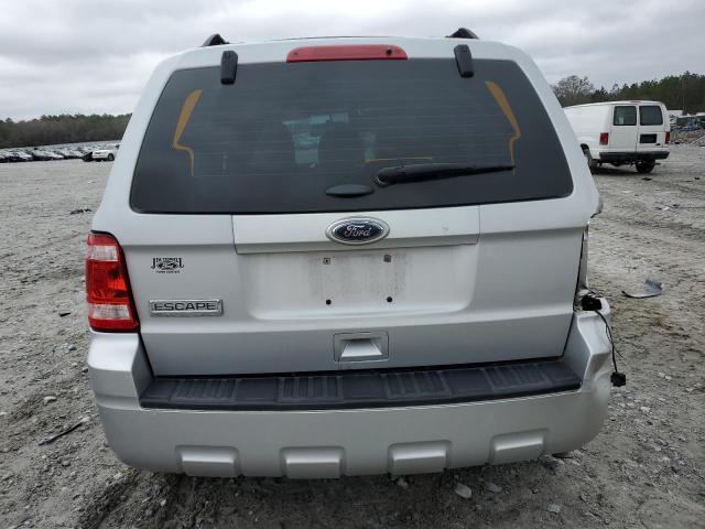 1FMCU0C73CKA03344 - 2012 FORD ESCAPE XLS SILVER photo 6