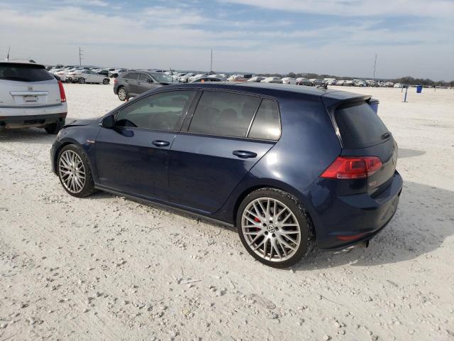 3VW547AU3HM021984 - 2017 VOLKSWAGEN GTI SPORT BLUE photo 2