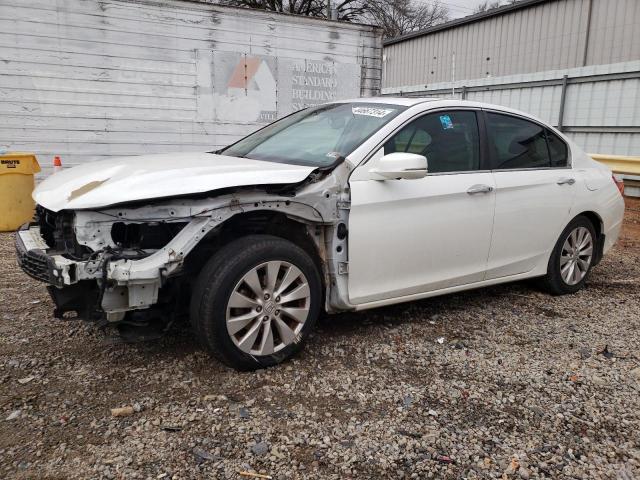 1HGCR2F83EA163286 - 2014 HONDA ACCORD EXL WHITE photo 1